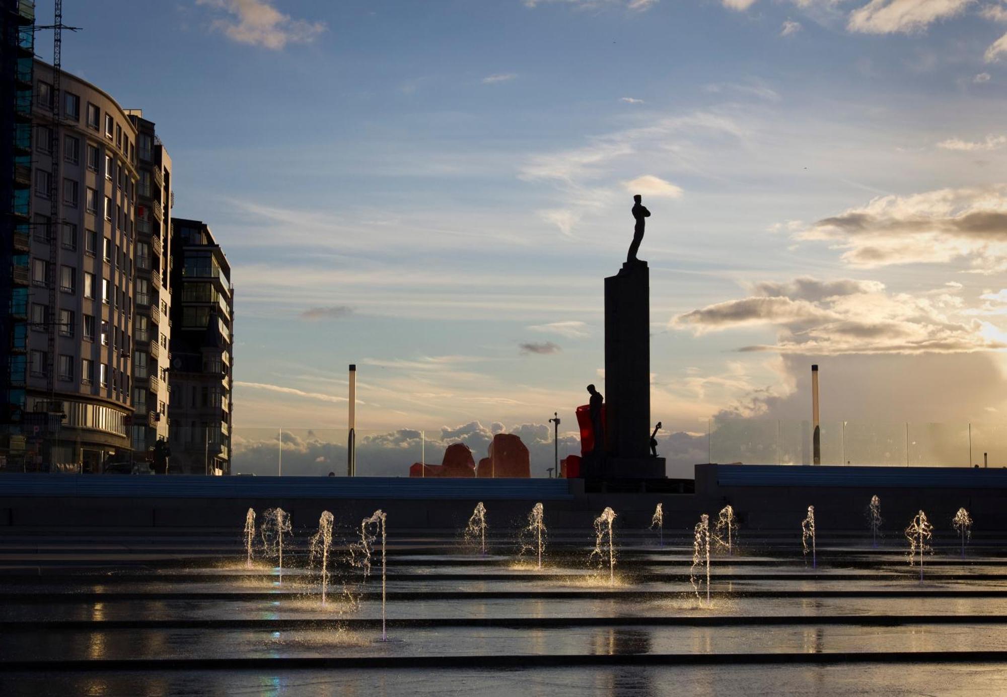 Hotel Ter Streep Ostend Luaran gambar